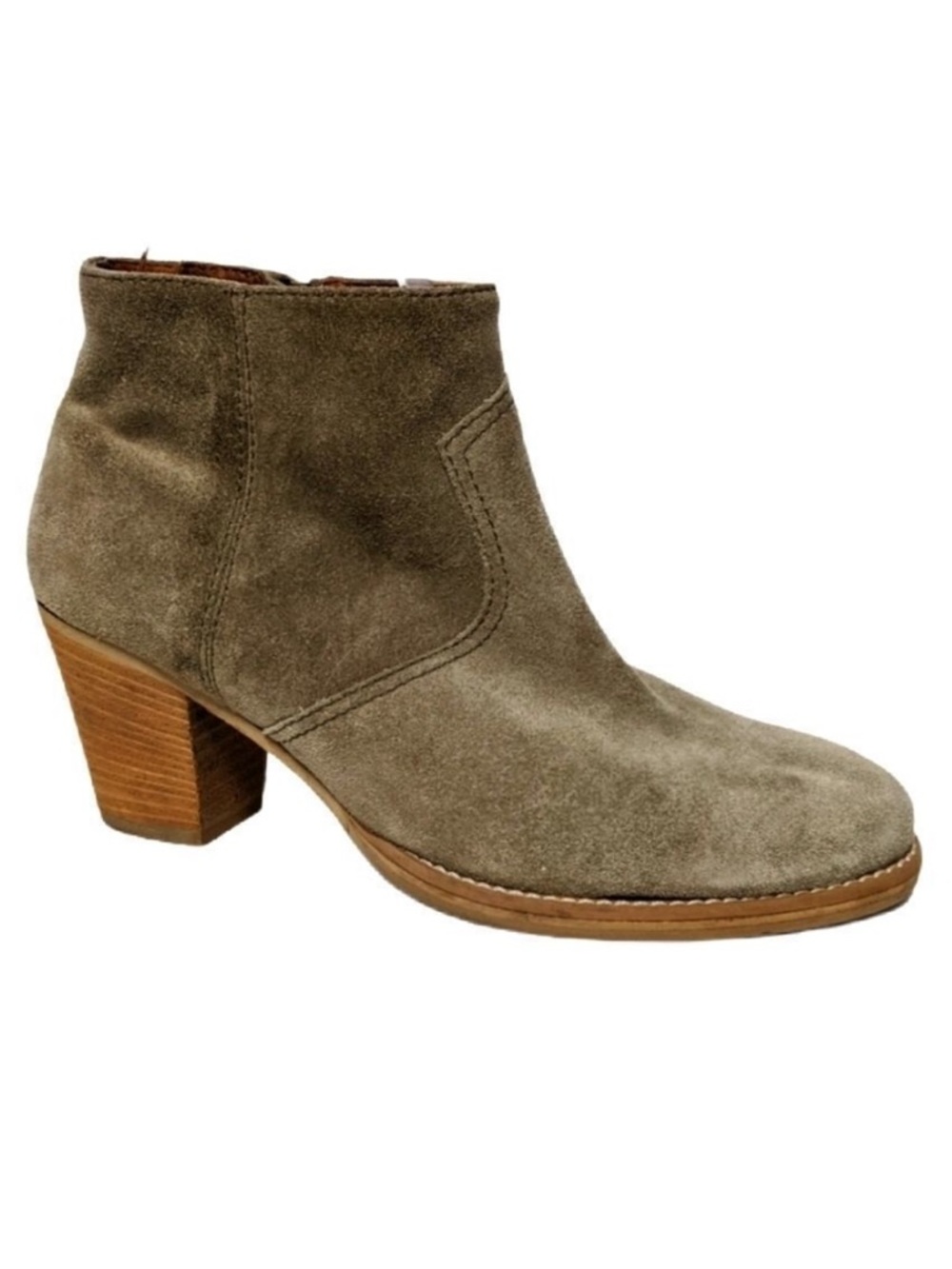 MADEWELL Winston Suede Ankle Booties 7